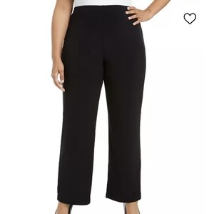 Alfani Plus Size Pull-On Wide-Leg Pants